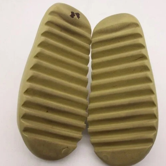 adidas gazelle silver green womens Yeezy Slide 'Bone' – Accidental Fashion Icon main image 1